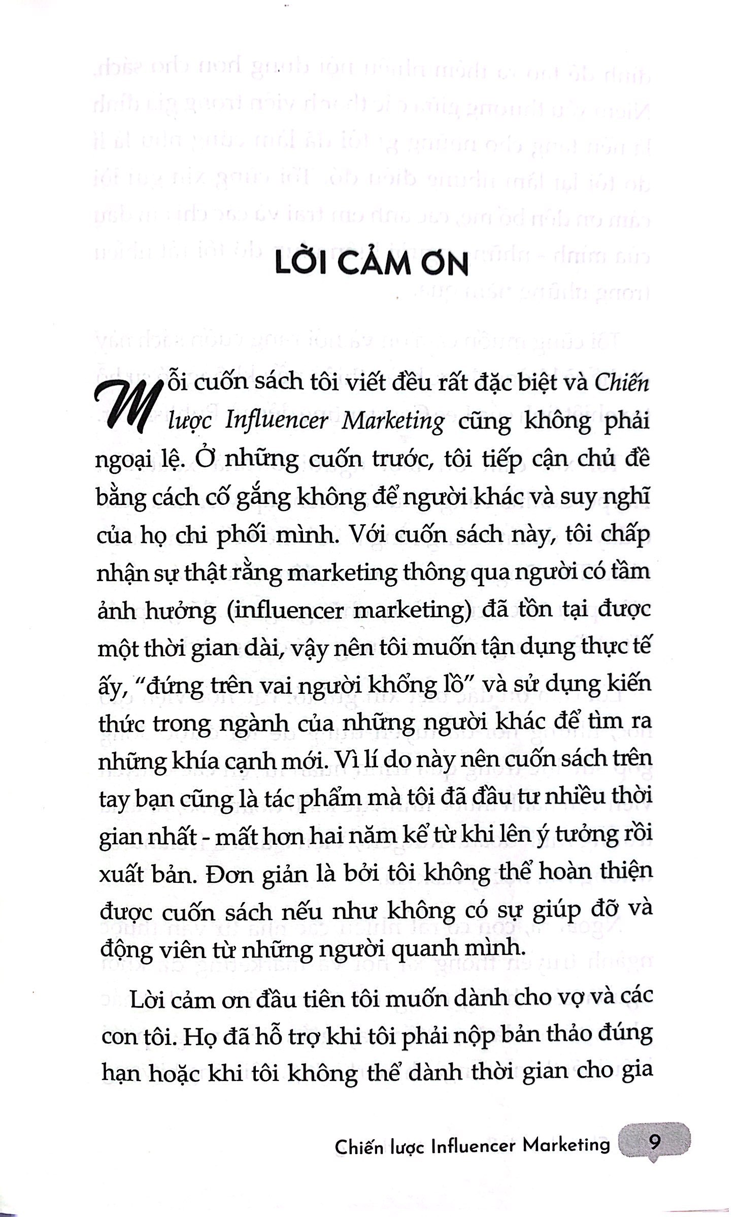 chiến lược influencer marketing