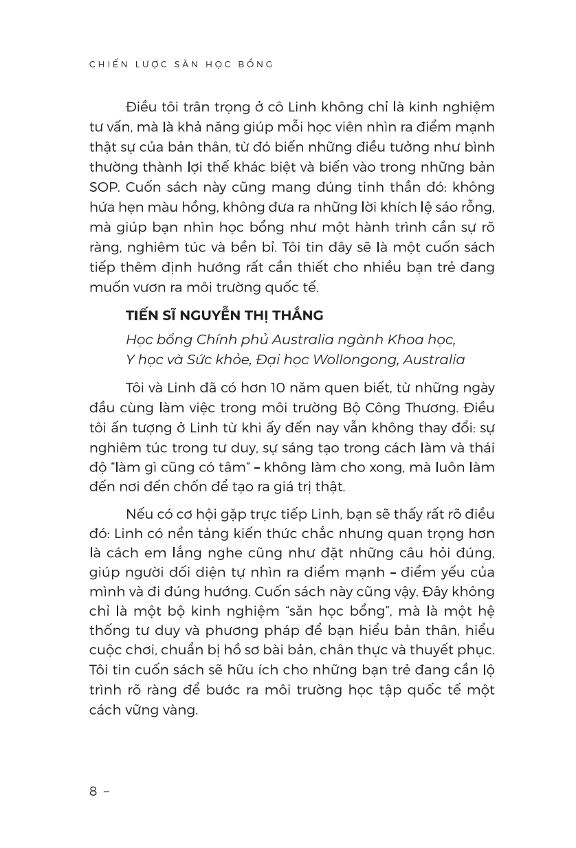 Chiến Lược Săn Học Bổng