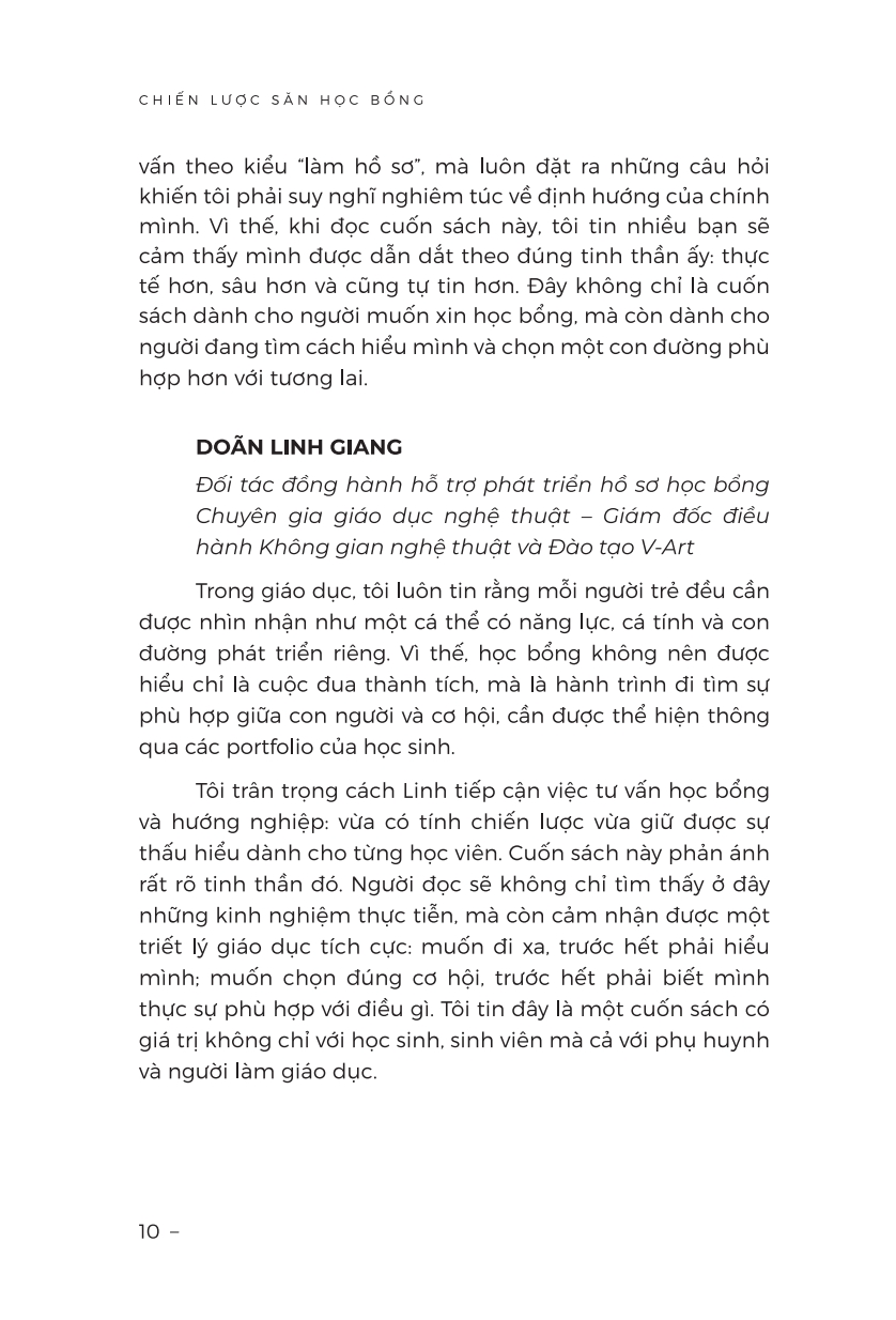 Chiến Lược Săn Học Bổng