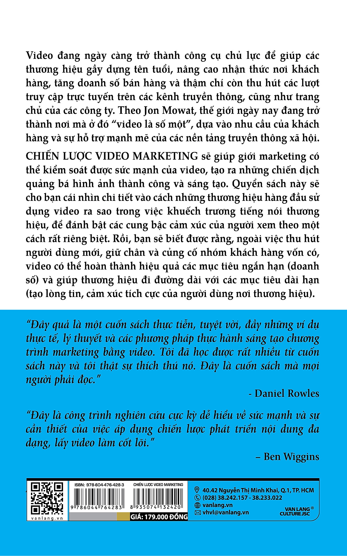 chiến lược video marketing (tái bản 2023)