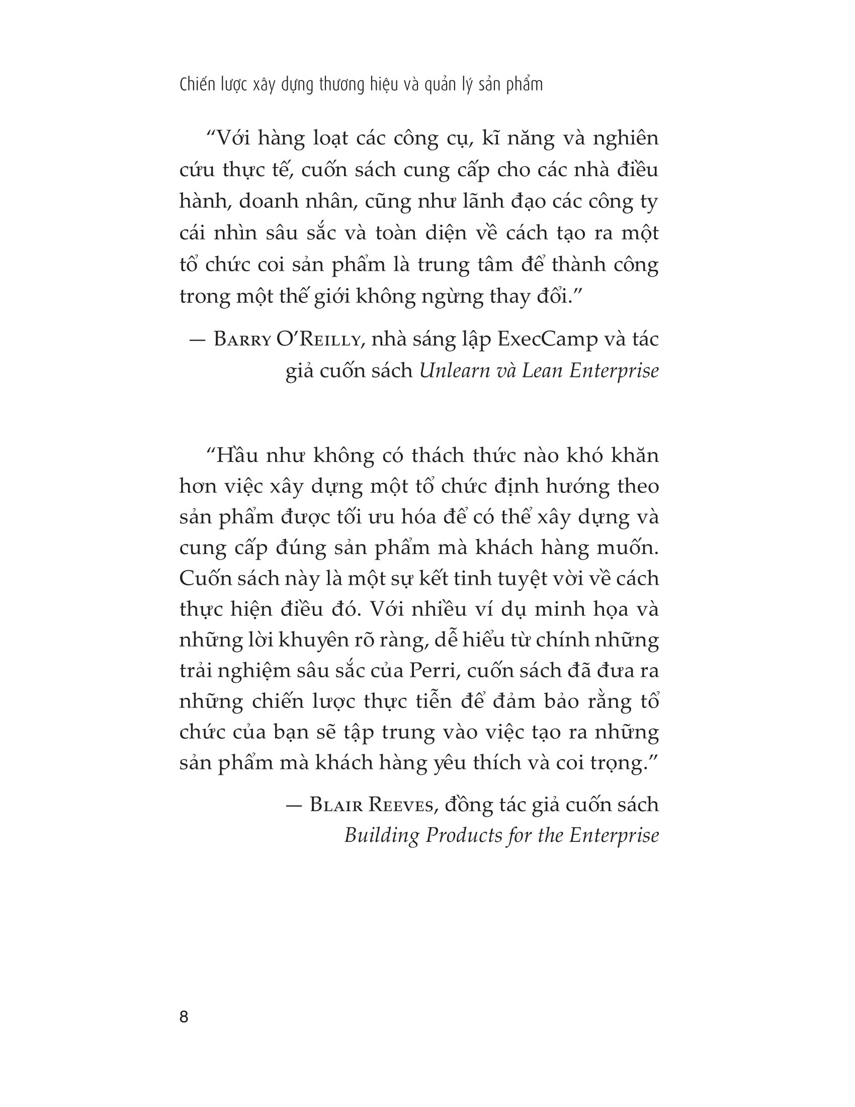 chiến lược xây dựng thương hiệu và quản lý sản phẩm