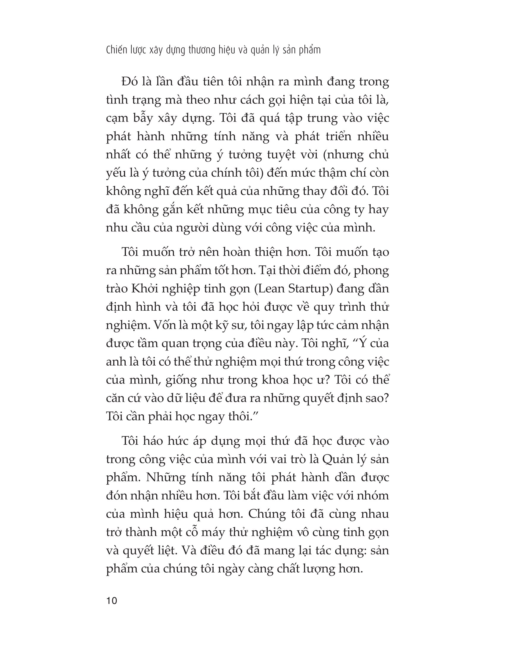 chiến lược xây dựng thương hiệu và quản lý sản phẩm