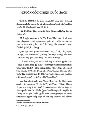 chiến quốc sách - nguyễn hiến lê