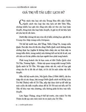 chiến quốc sách - nguyễn hiến lê