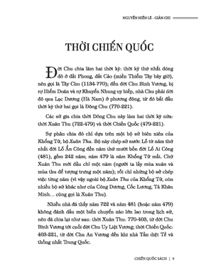 chiến quốc sách - nguyễn hiến lê