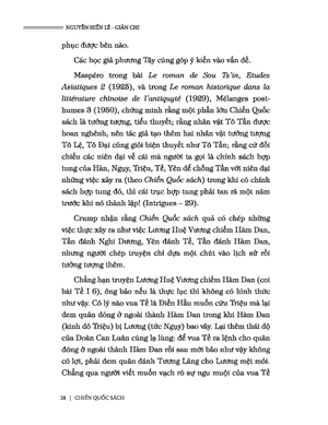 chiến quốc sách - nguyễn hiến lê