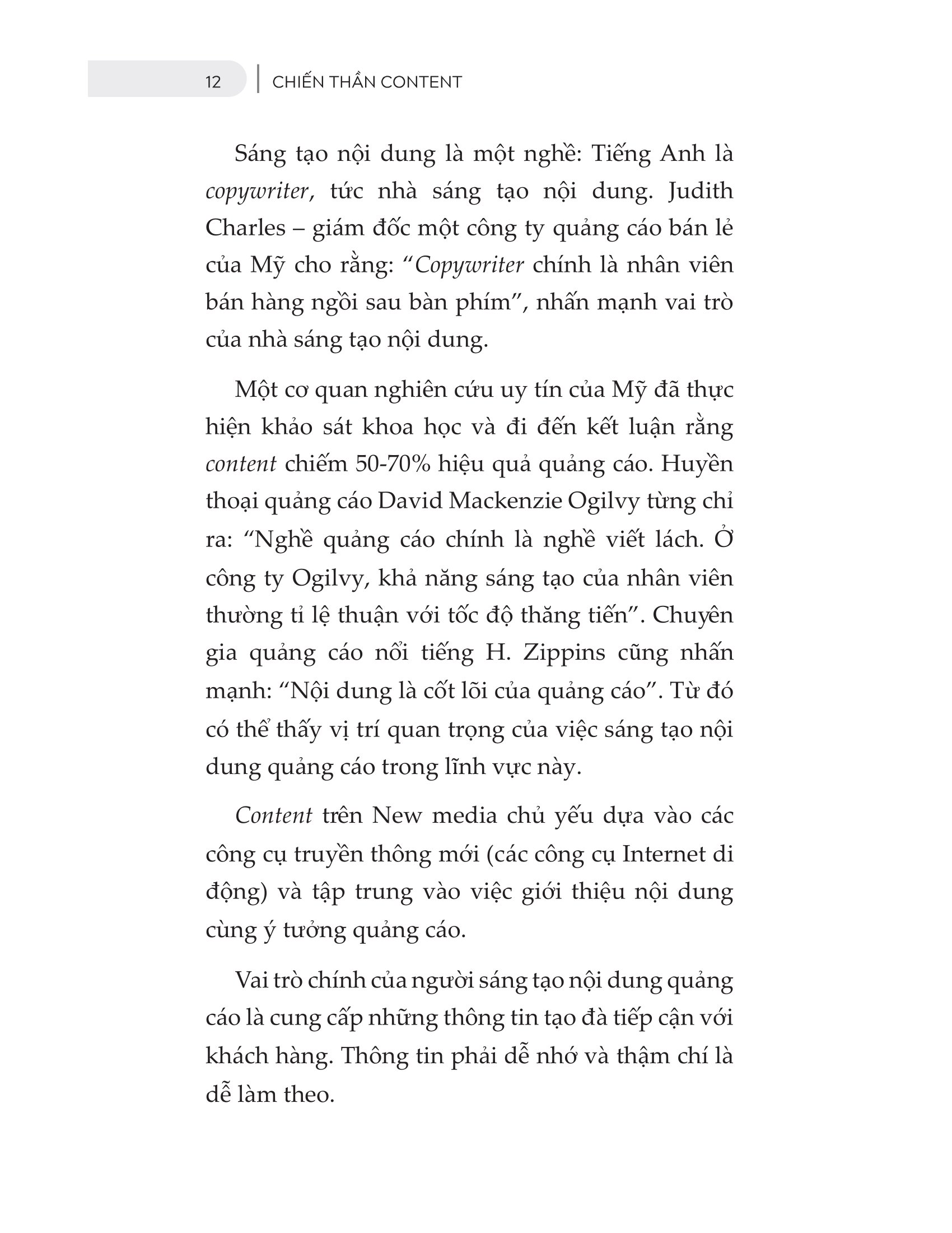 chiến thần content