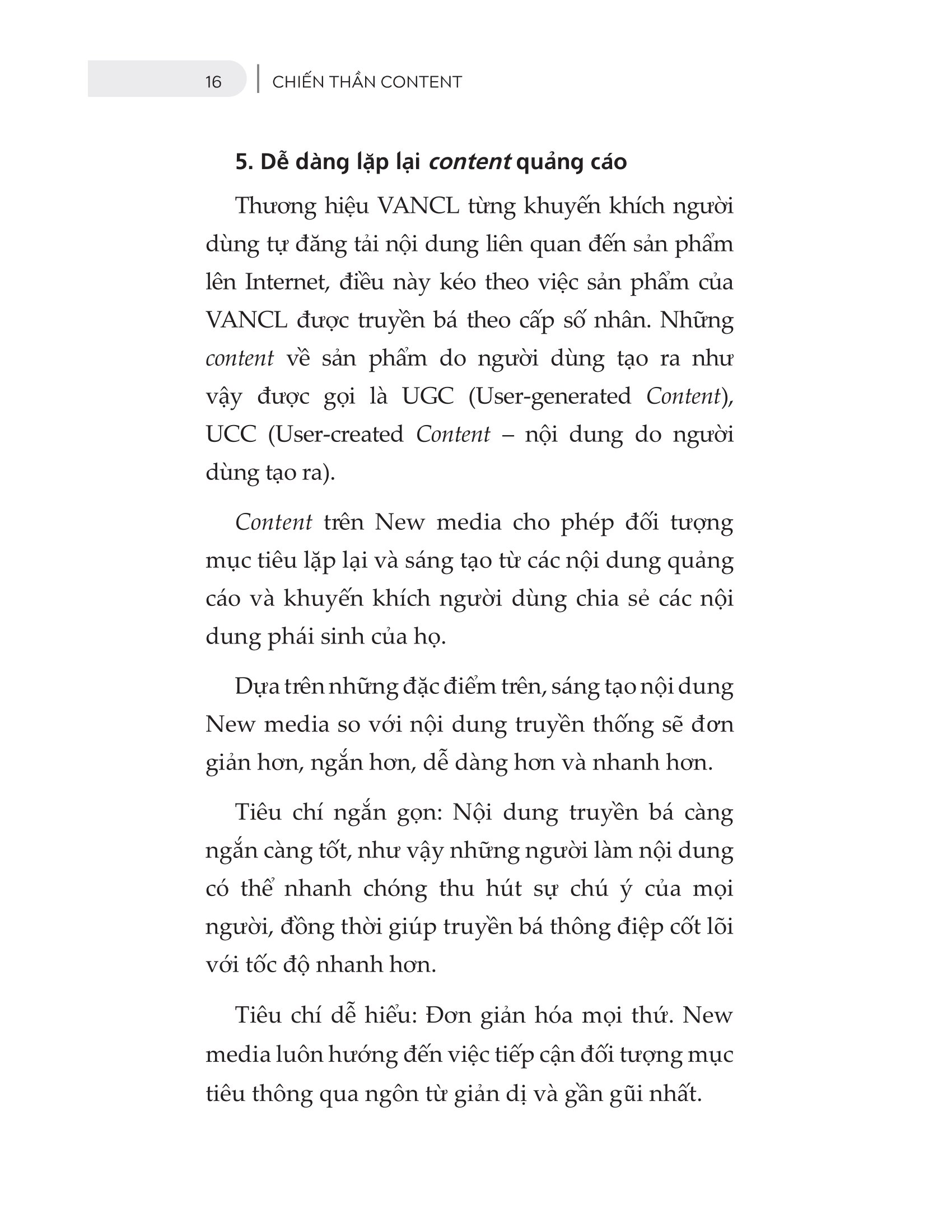 chiến thần content