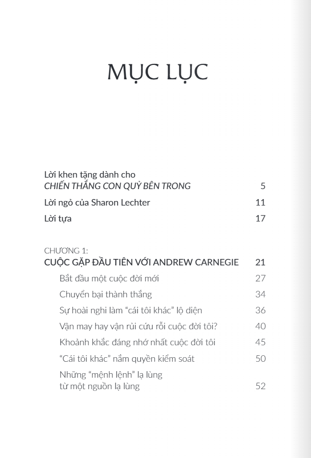 chiến thắng con quỷ bên trong - để tự do và thành công