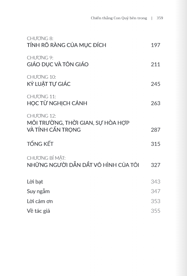 chiến thắng con quỷ bên trong - để tự do và thành công