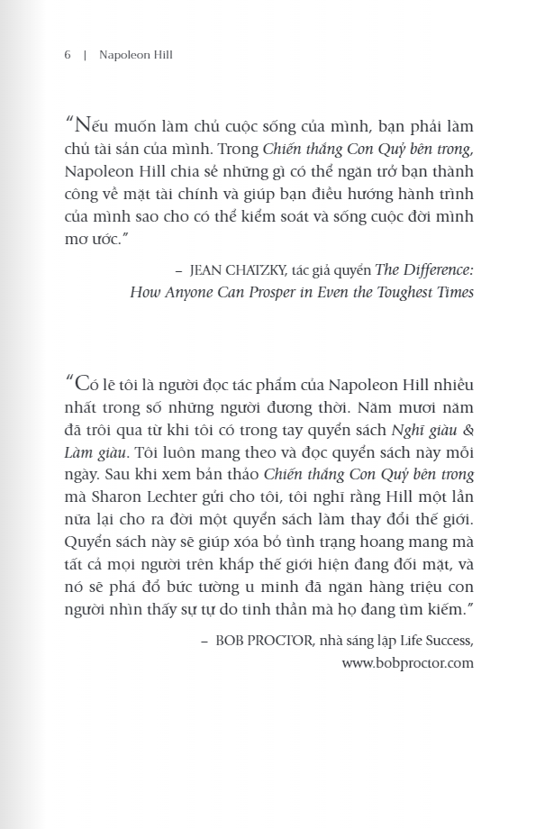chiến thắng con quỷ bên trong - để tự do và thành công