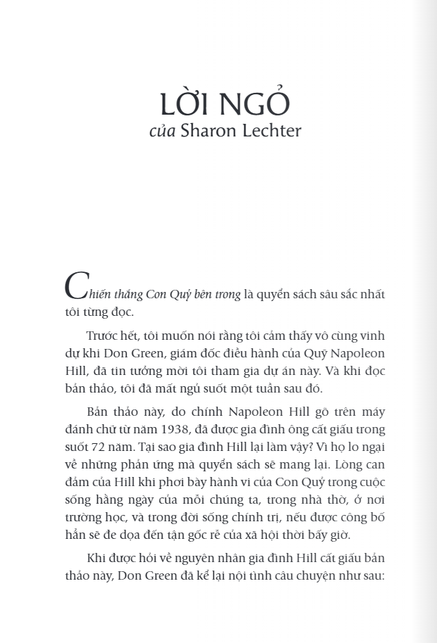 chiến thắng con quỷ bên trong - để tự do và thành công