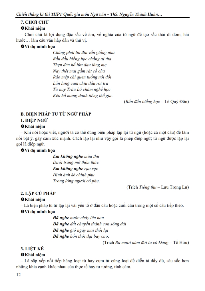 chiến thắng kì thi thpt quốc gia 2018 môn ngữ văn