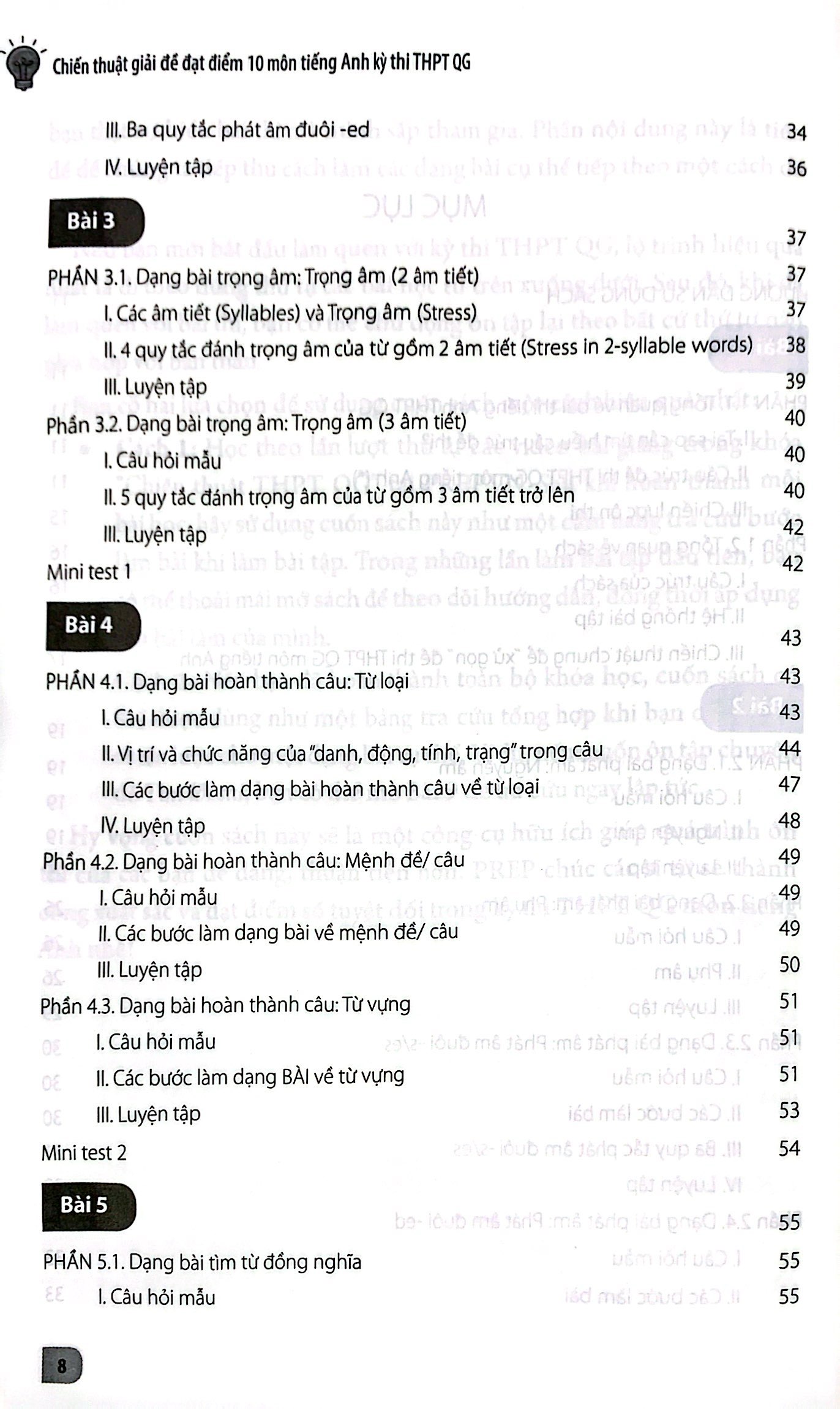 chiến thuật giải đề đạt điểm 10 môn tiếng anh kì thi trung học phổ thông quốc gia