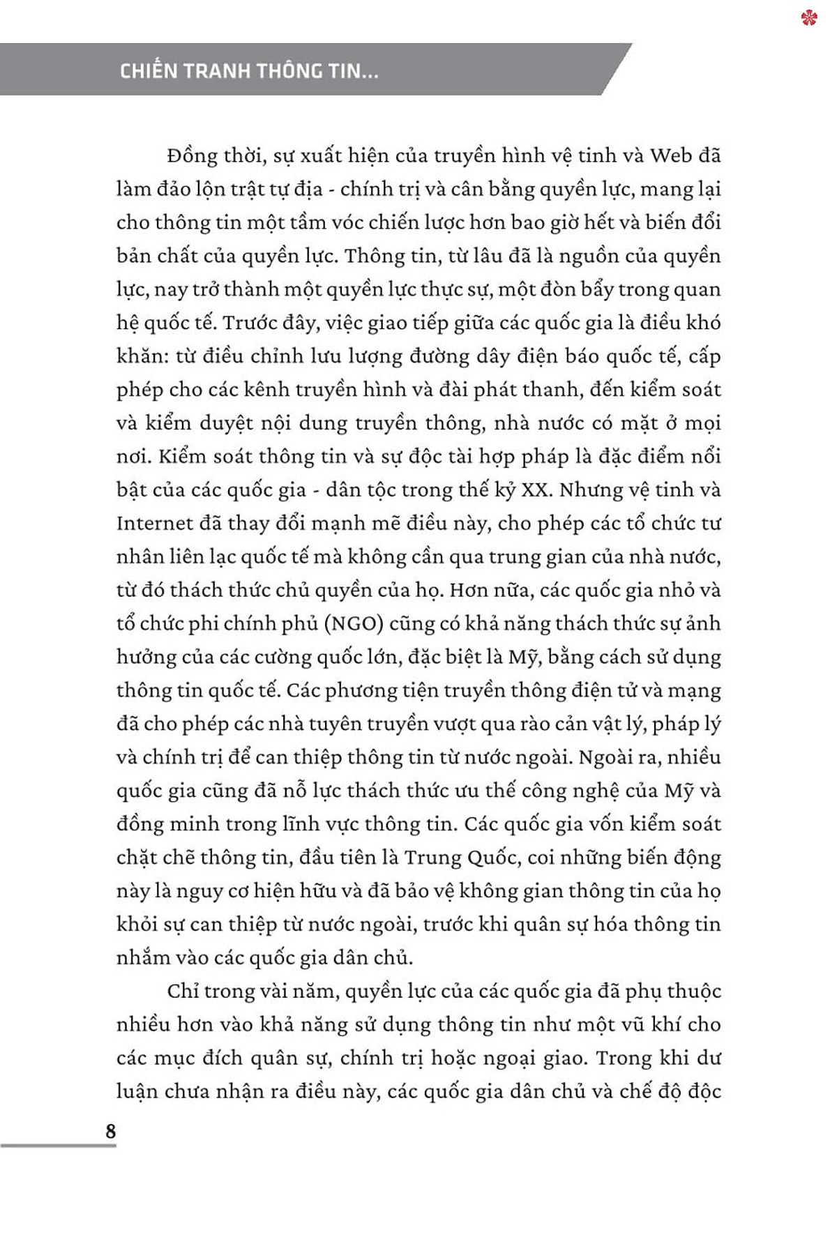 chiến tranh thông tin - các quốc gia trong cuộc đua chinh phục tâm trí con người