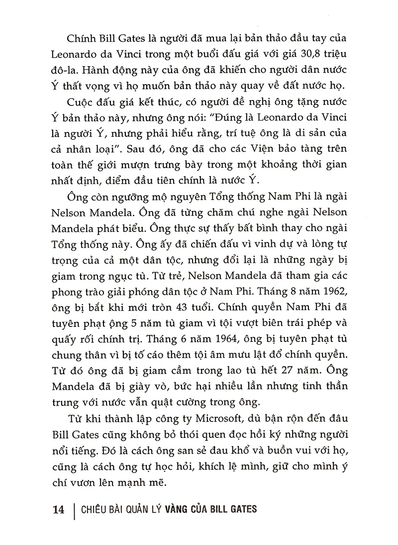 chiêu bài quản lý vàng của bill gates (2016)