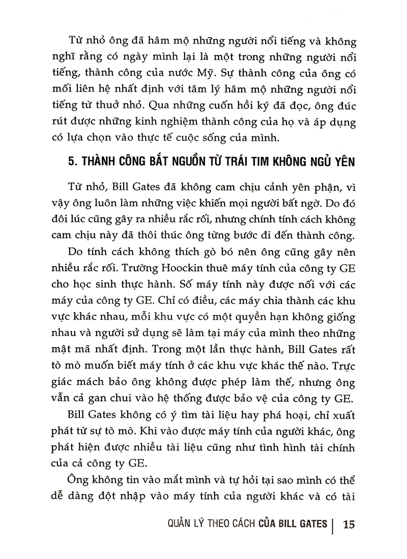 chiêu bài quản lý vàng của bill gates (2016)