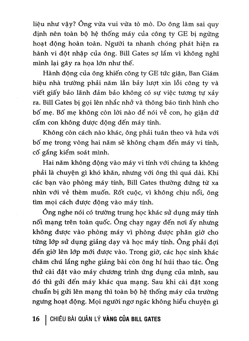 chiêu bài quản lý vàng của bill gates (2016)