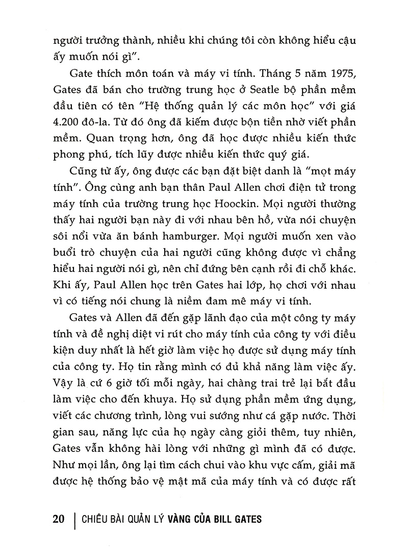 chiêu bài quản lý vàng của bill gates (2016)