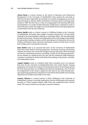 child centred planning in the early years foundation stage