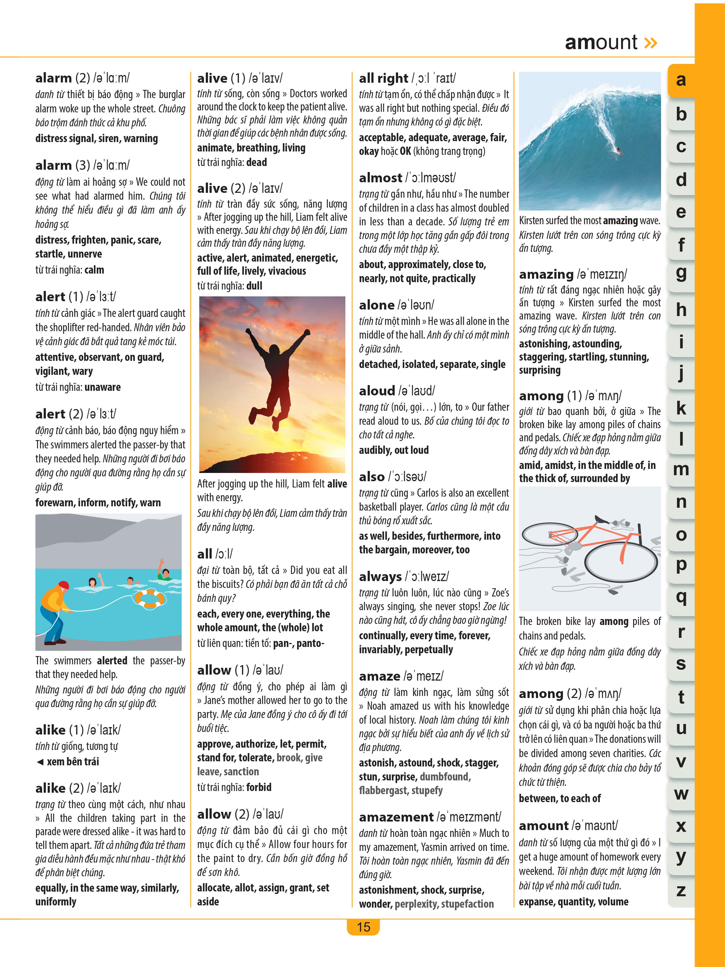 children's illustrated thesaurus - từ điển đồng nghĩa dành cho trẻ em