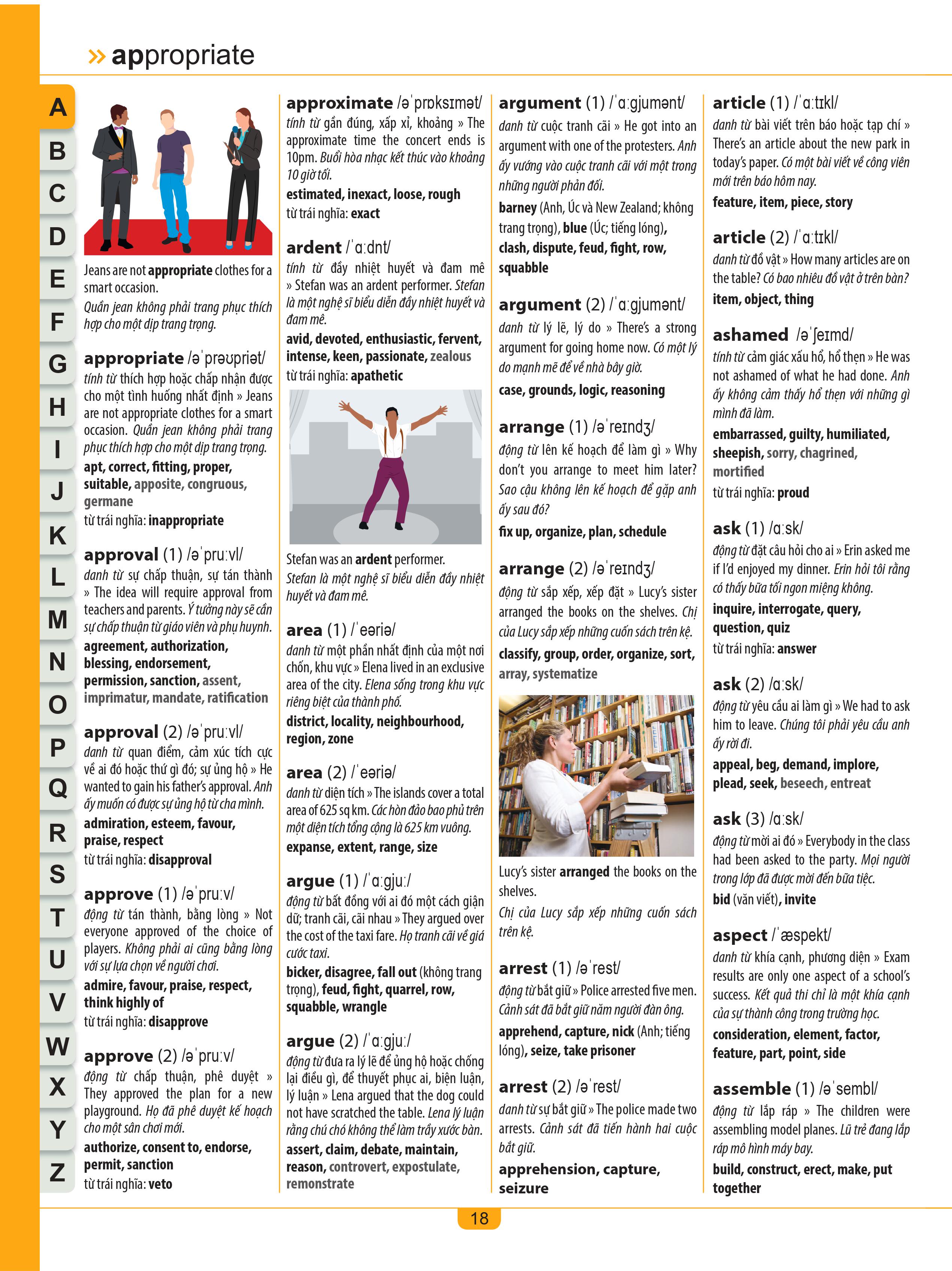 children's illustrated thesaurus - từ điển đồng nghĩa dành cho trẻ em