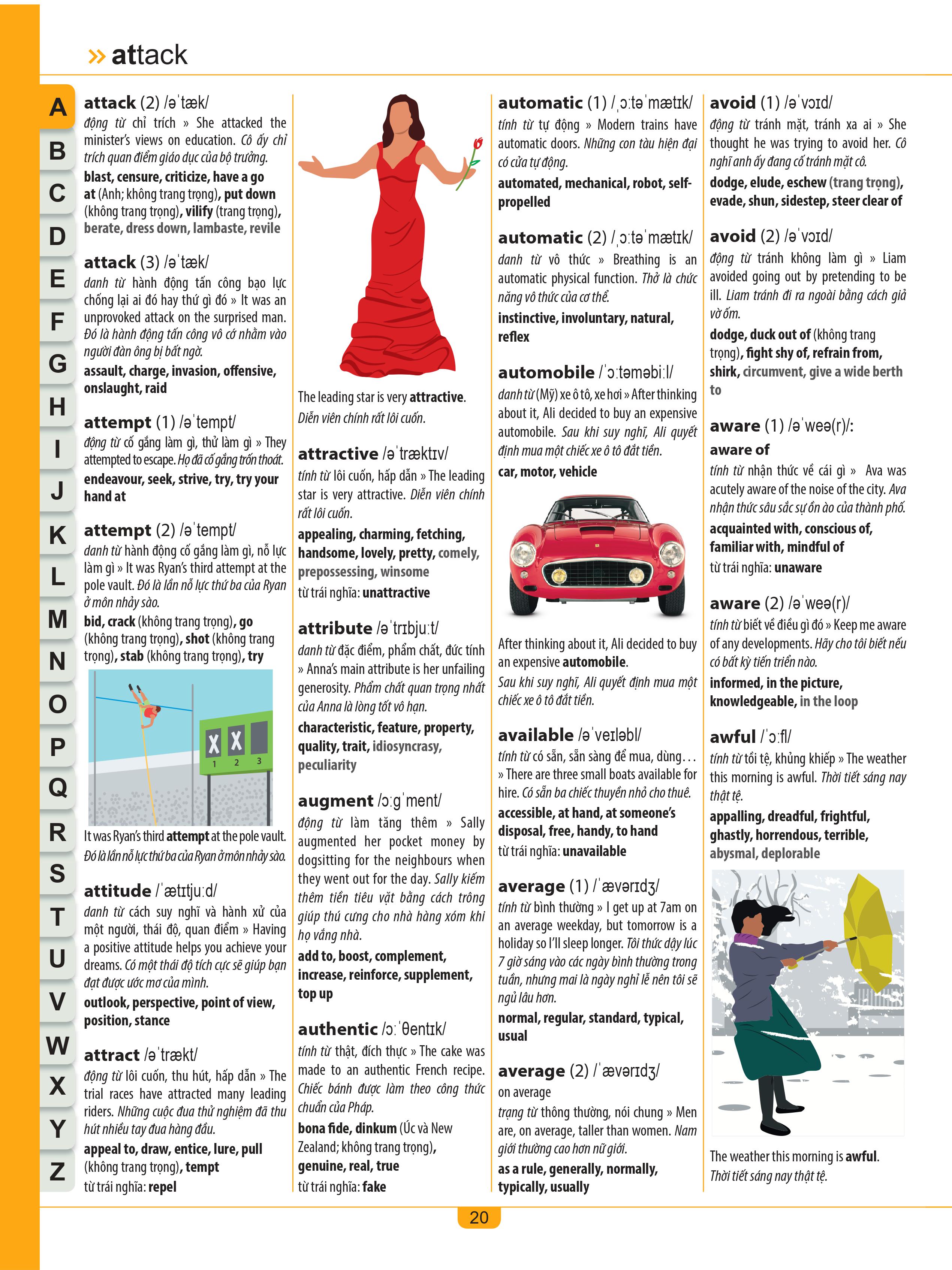 children's illustrated thesaurus - từ điển đồng nghĩa dành cho trẻ em