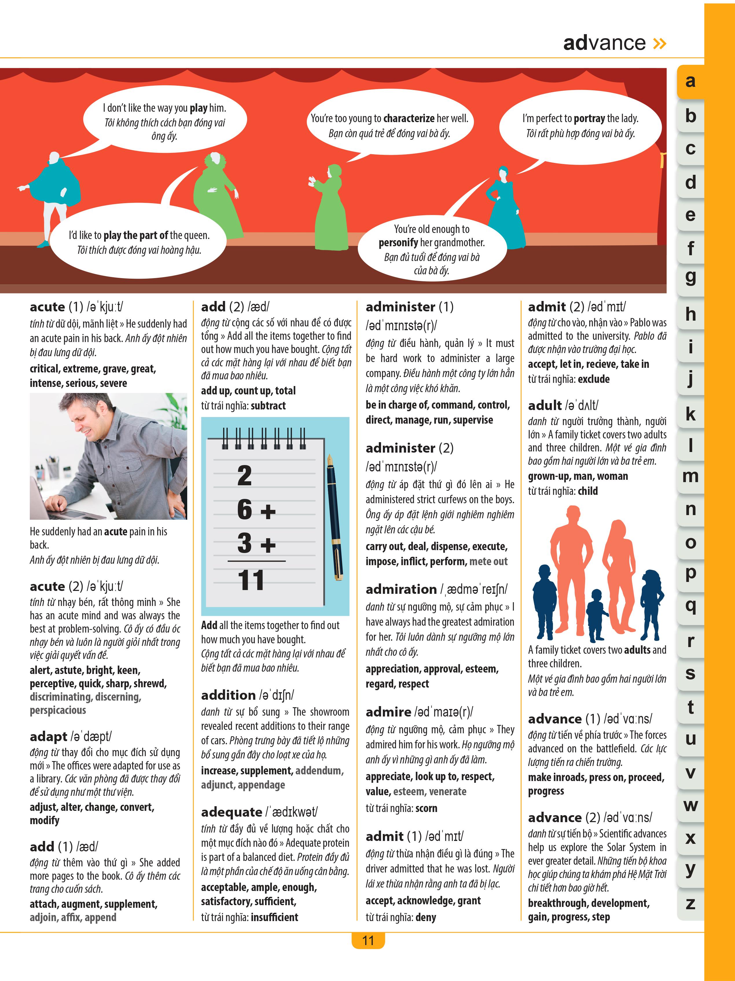 children's illustrated thesaurus - từ điển đồng nghĩa dành cho trẻ em