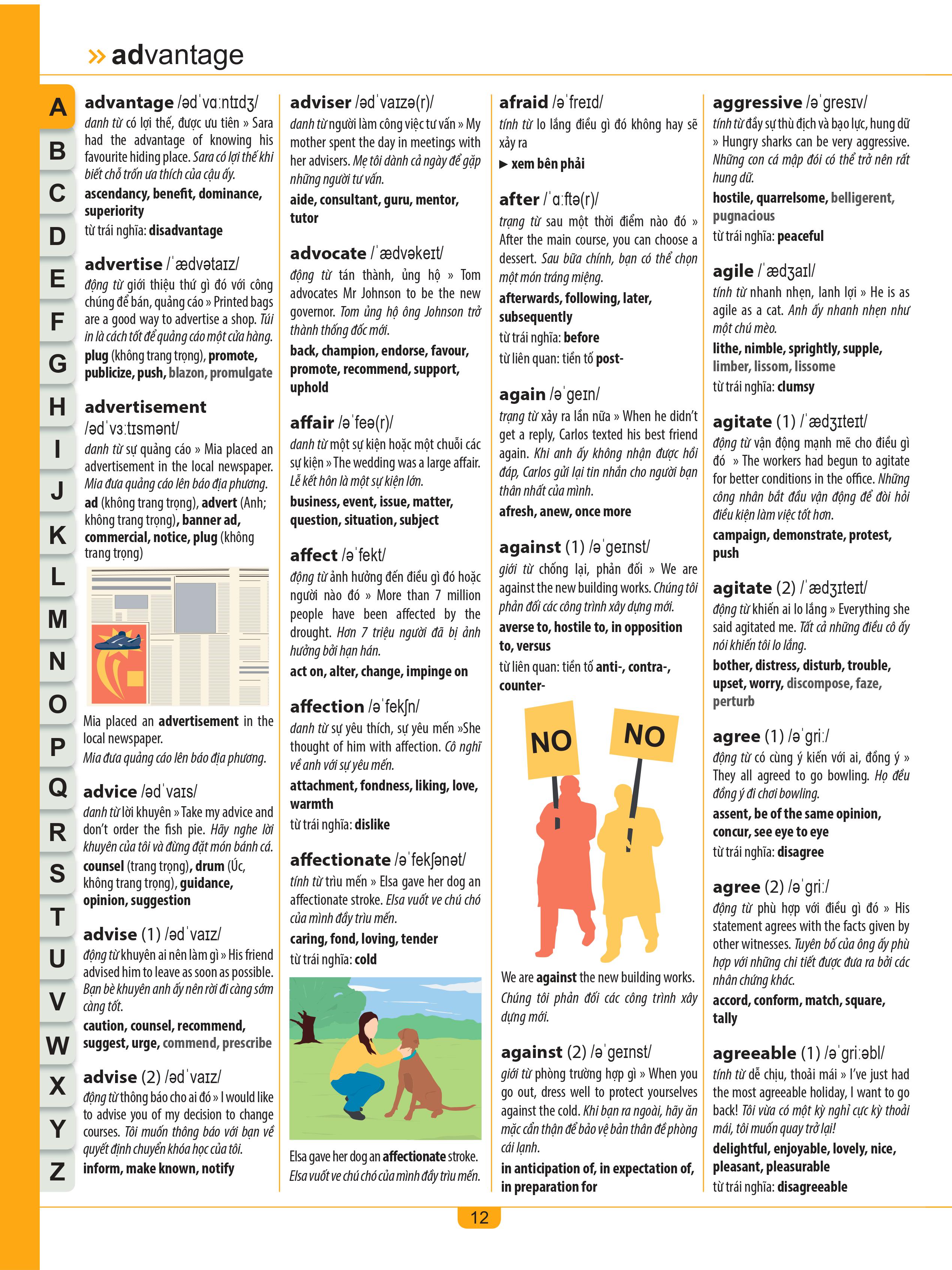 children's illustrated thesaurus - từ điển đồng nghĩa dành cho trẻ em