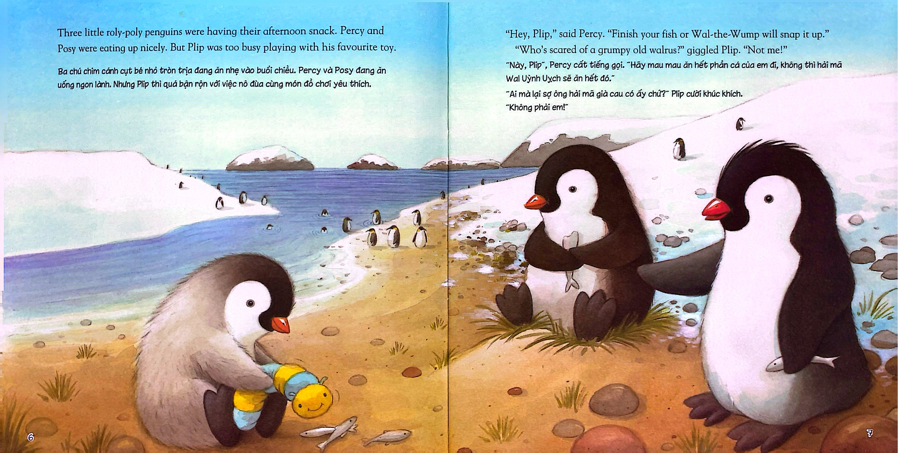 Chim Cánh Cụt Nhỏ Dũng Cảm - Brave Little Penguin