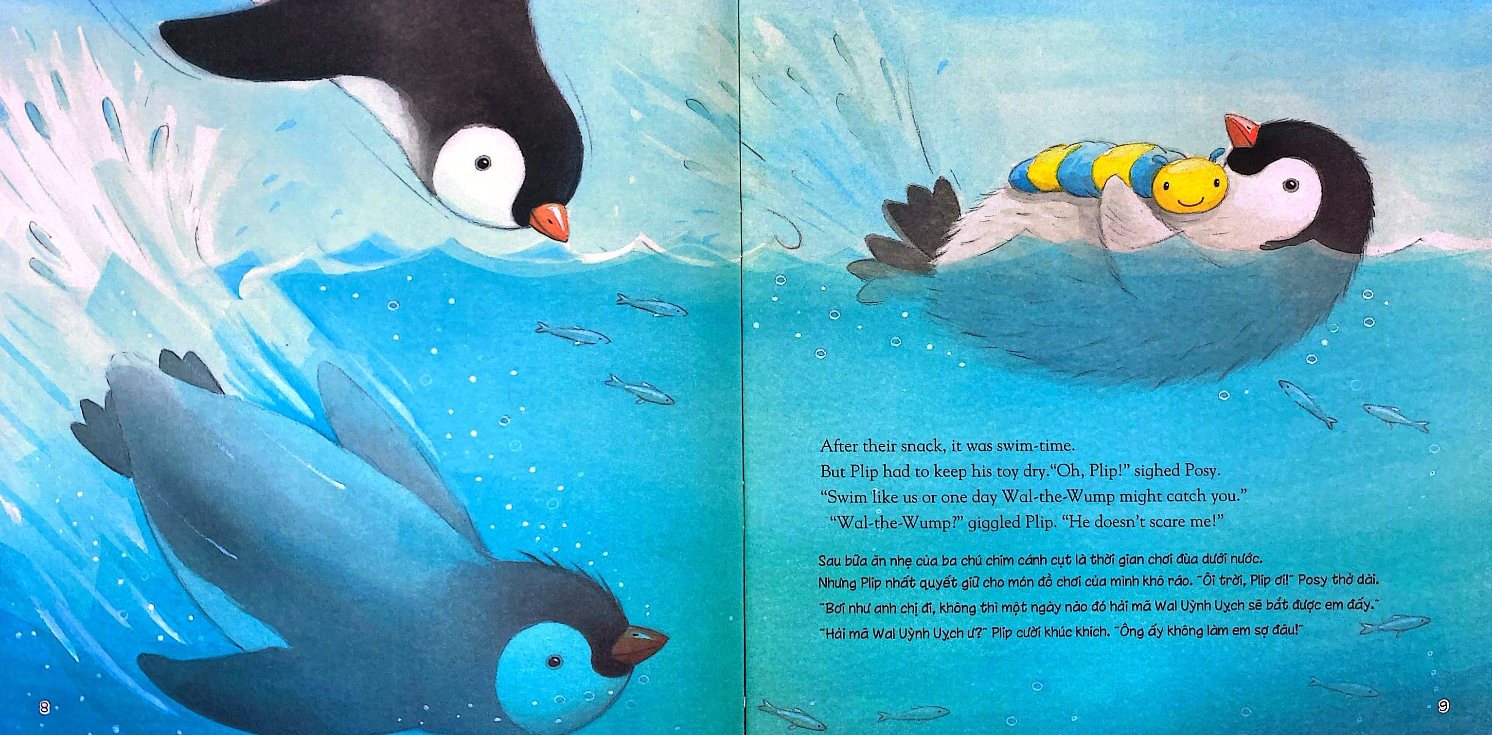 Chim Cánh Cụt Nhỏ Dũng Cảm - Brave Little Penguin