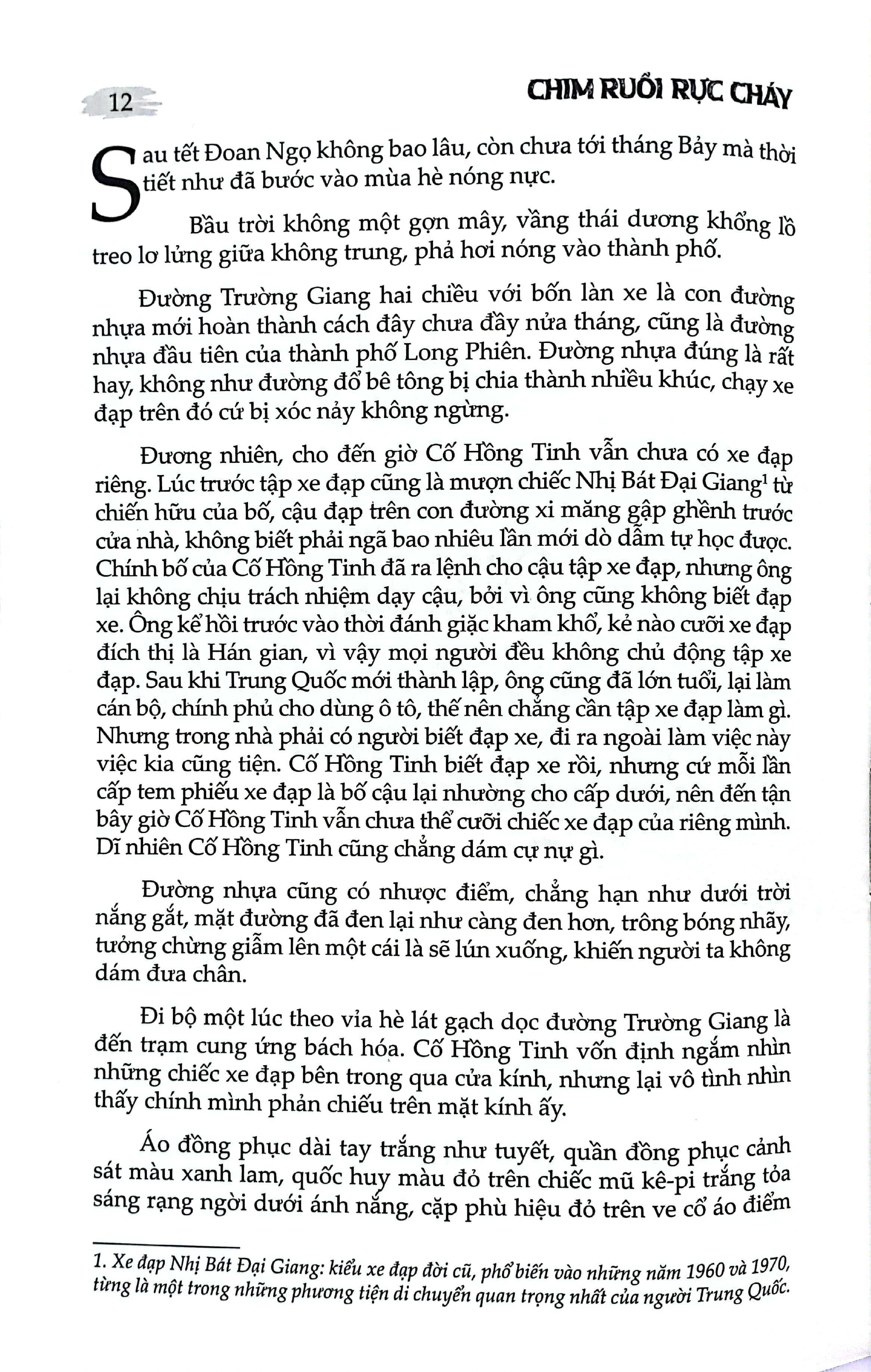 chim ruồi rực cháy