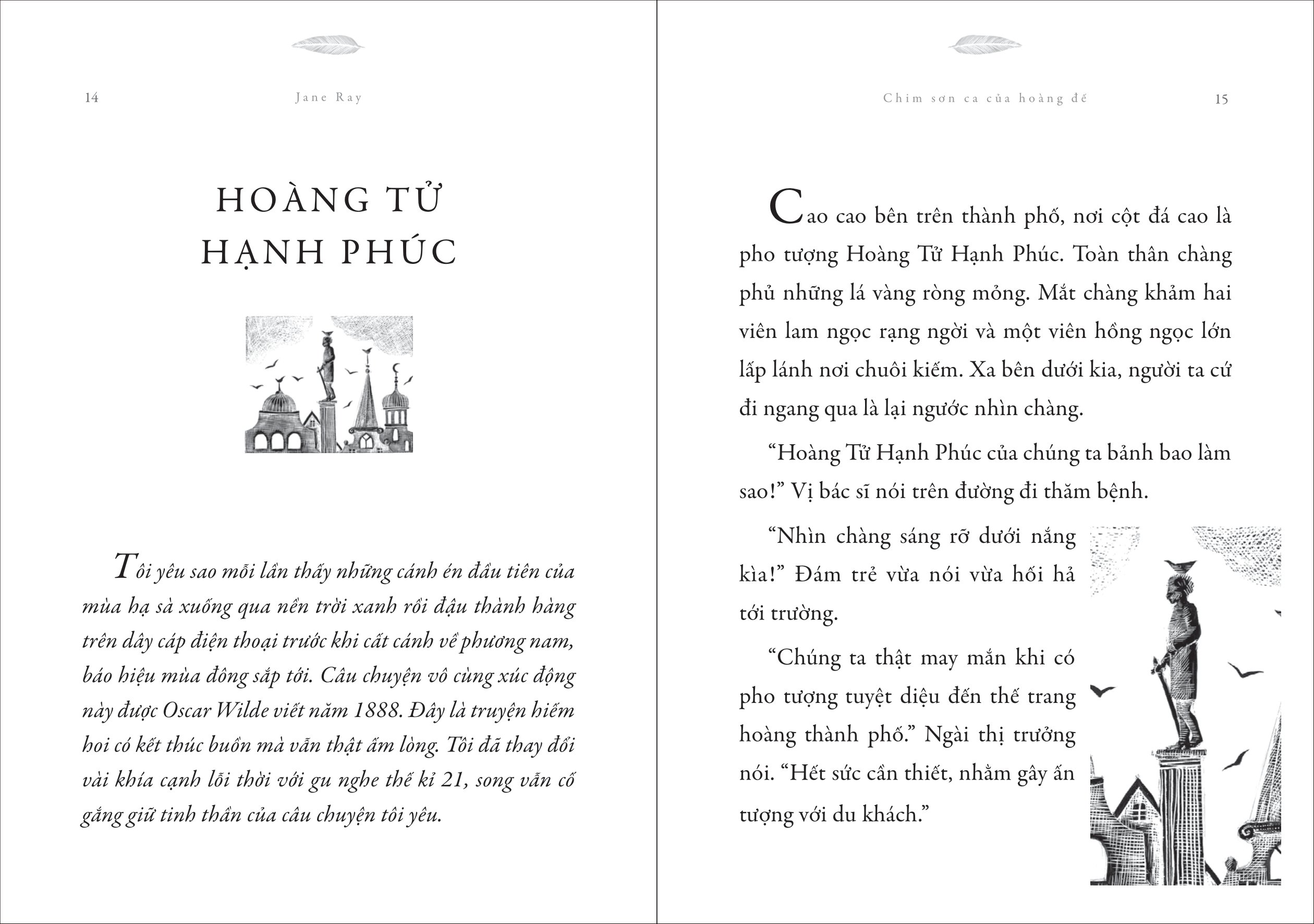 chim sơn ca của hoàng đế và những chuyện kể có cánh