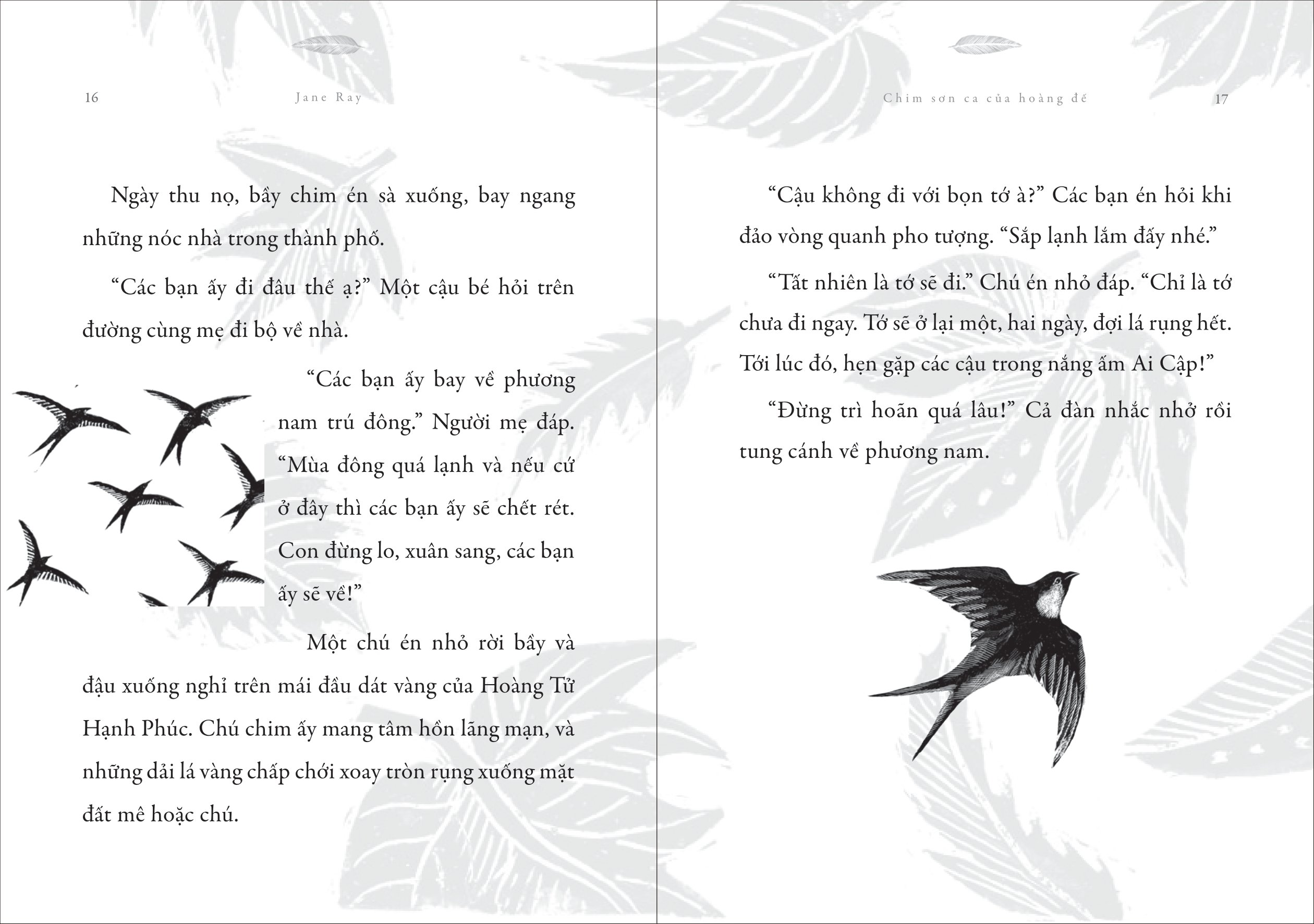 chim sơn ca của hoàng đế và những chuyện kể có cánh