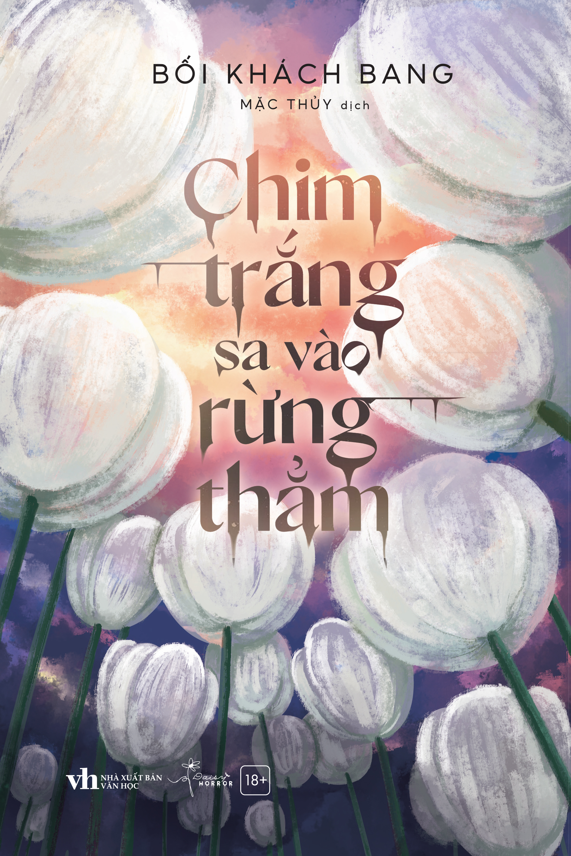 chim trắng sa vào rừng thẳm