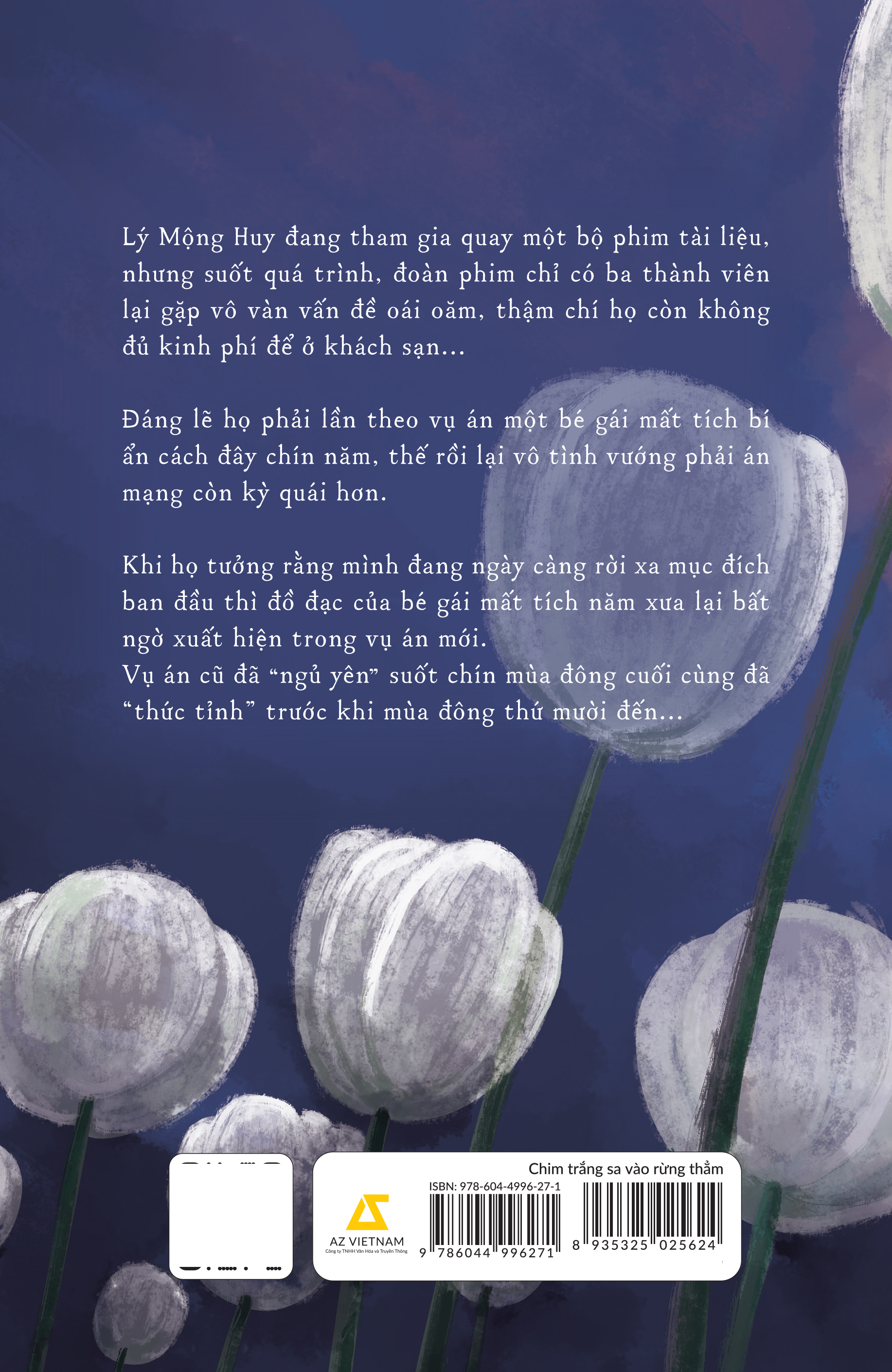 chim trắng sa vào rừng thẳm