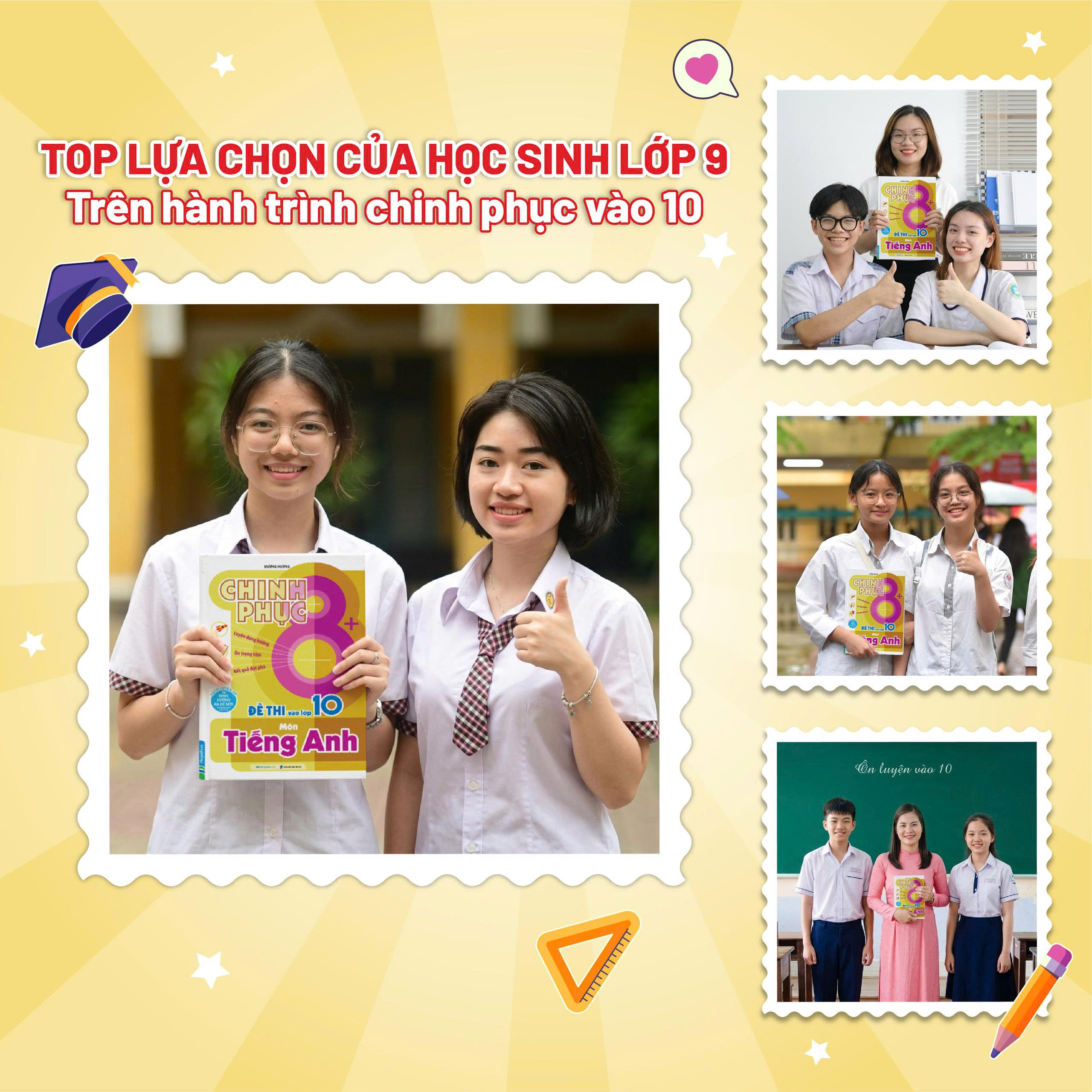 Chinh Phục 8+ Đề Thi Vào Lớp 10 - Môn Tiếng Anh