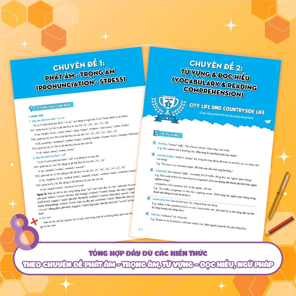 chinh phục 8+ luyện thi vào lớp 10 môn tiếng anh (tái bản 2025)