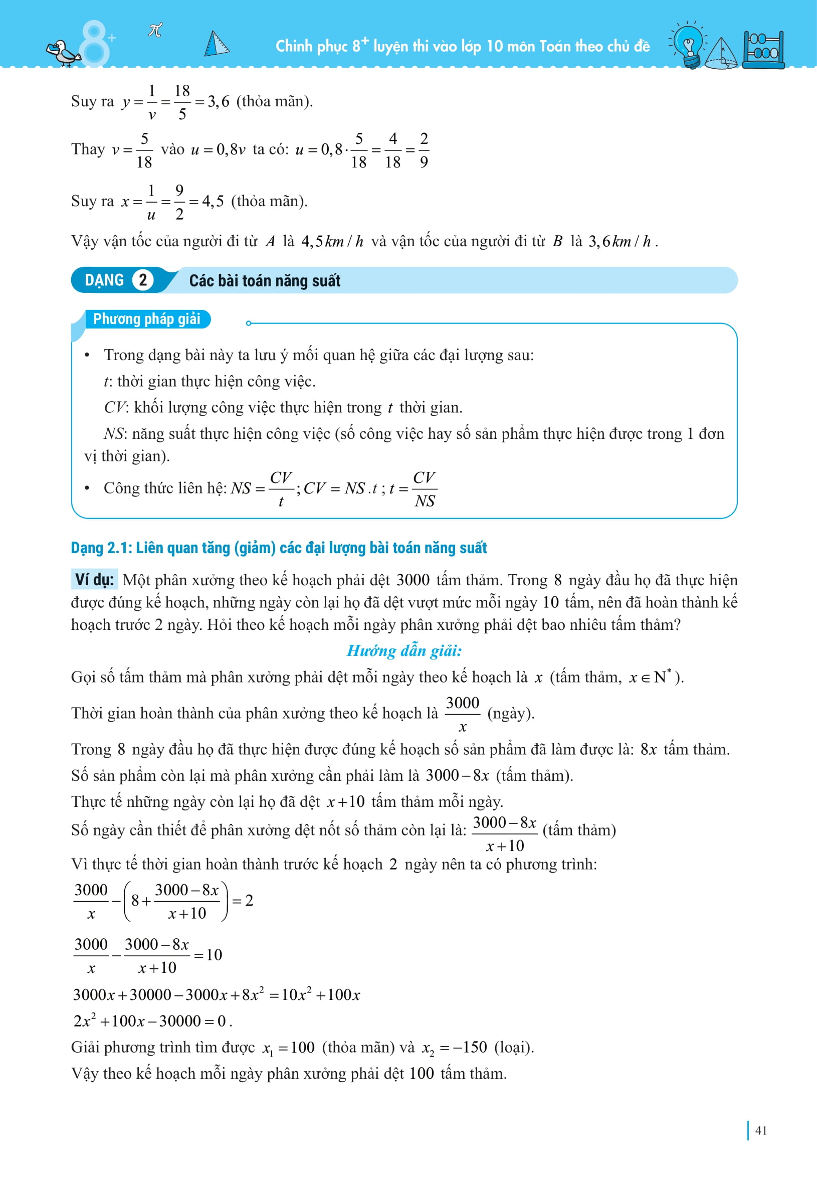 Chinh Phuc 8+ Luyen Thi Vao Lop 10 Mon Toan Theo Chu De