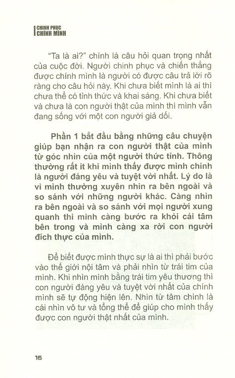 chinh phục chính mình - 101 câu chuyện nhỏ giúp bạn đạt được ước mơ lớn nhất đời mình