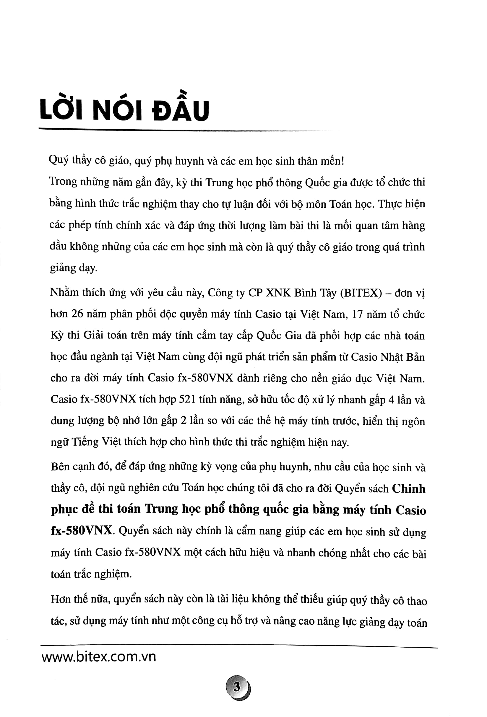 chinh phục đề thi toán trung học phổ thông quốc gia bằng máy tính casio fx-580vn x