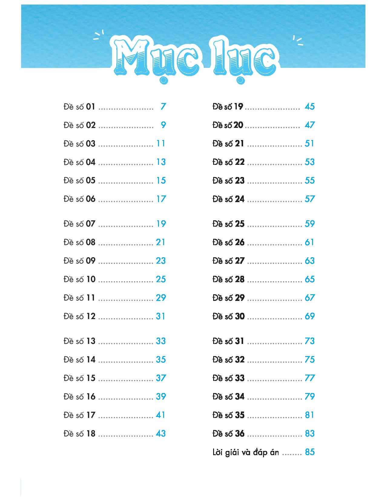 chinh phục đề thi vào lớp 6 trường thcs chất lượng cao môn toán