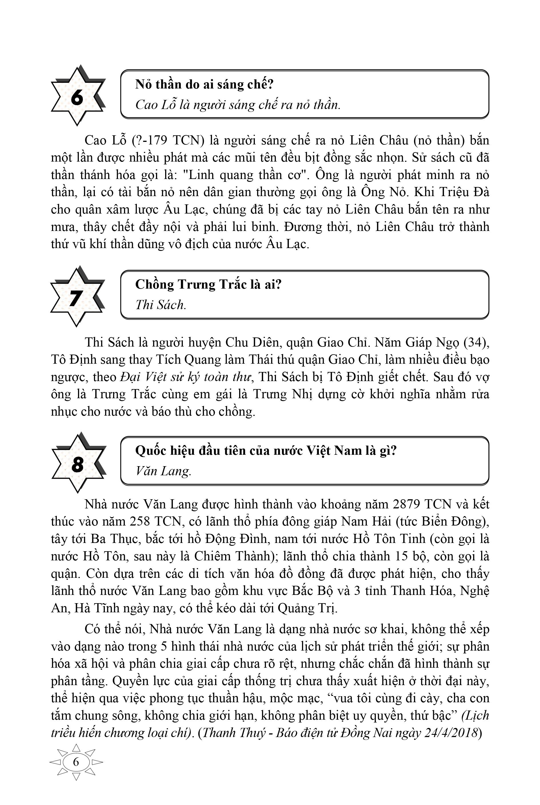 chinh phục đỉnh olympia ngân hàng câu hỏi có đáp án và giải thích lịch sử
