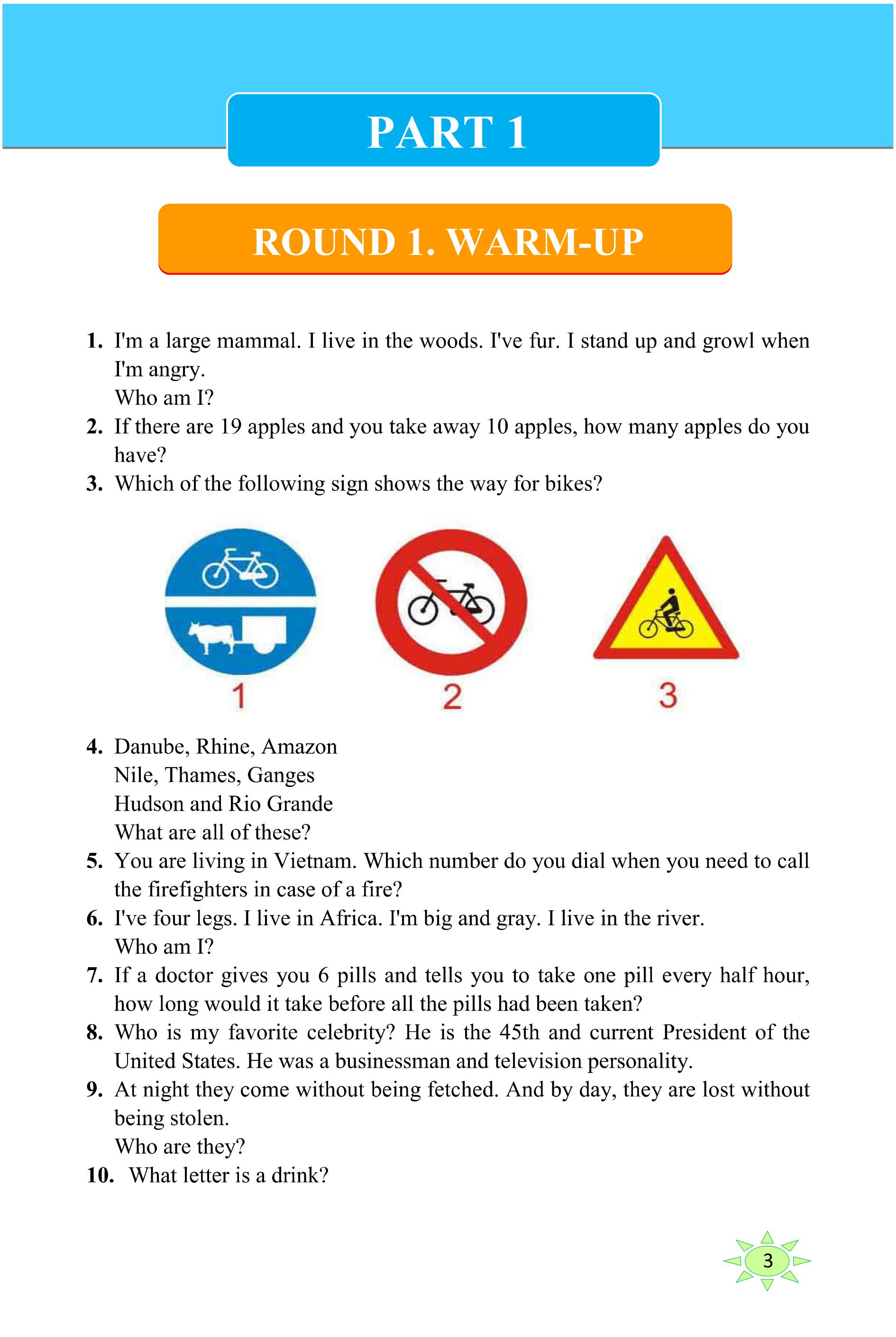 chinh phục đỉnh olympia ngân hàng câu hỏi có đáp án và giải thích tiếng anh