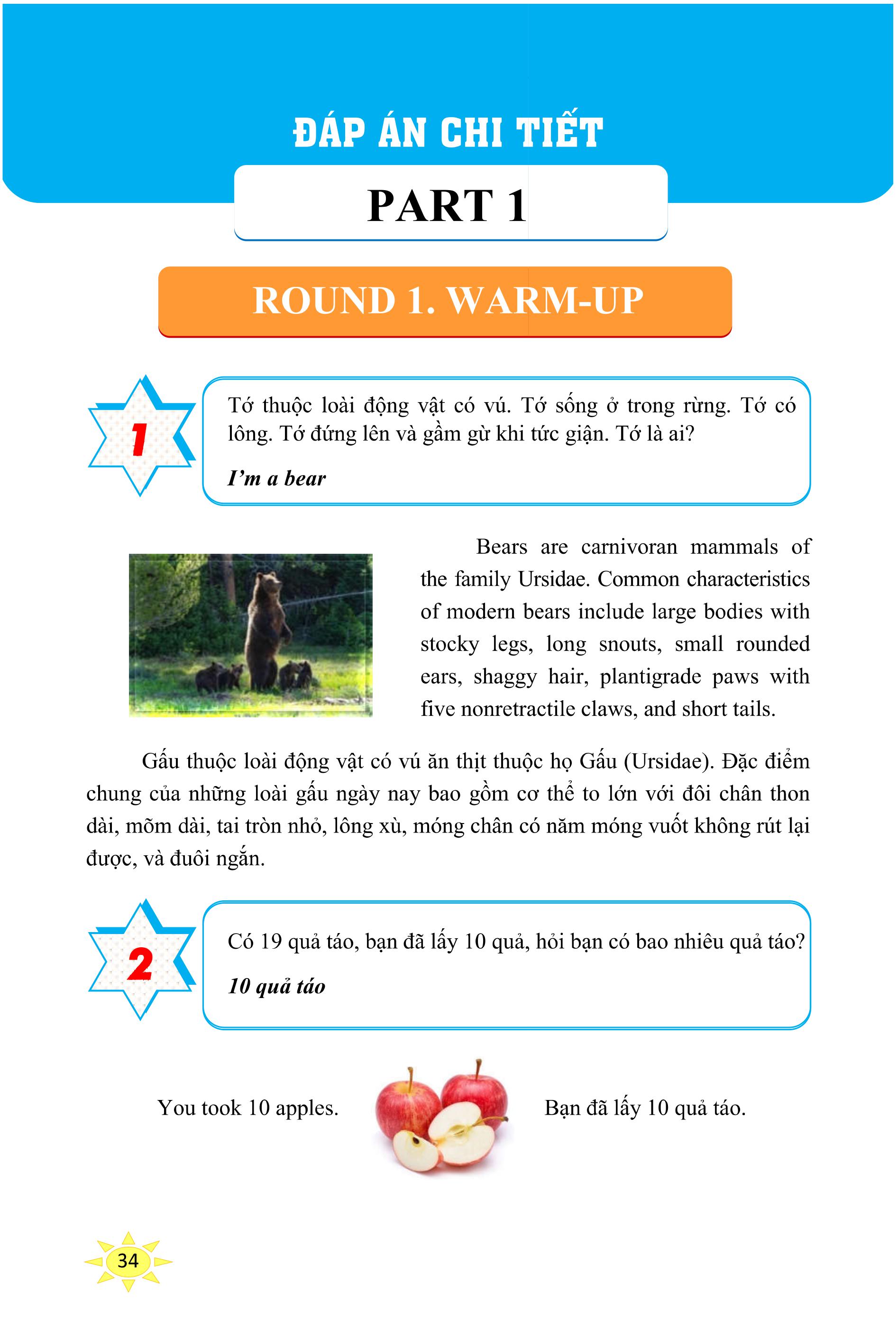 chinh phục đỉnh olympia ngân hàng câu hỏi có đáp án và giải thích tiếng anh