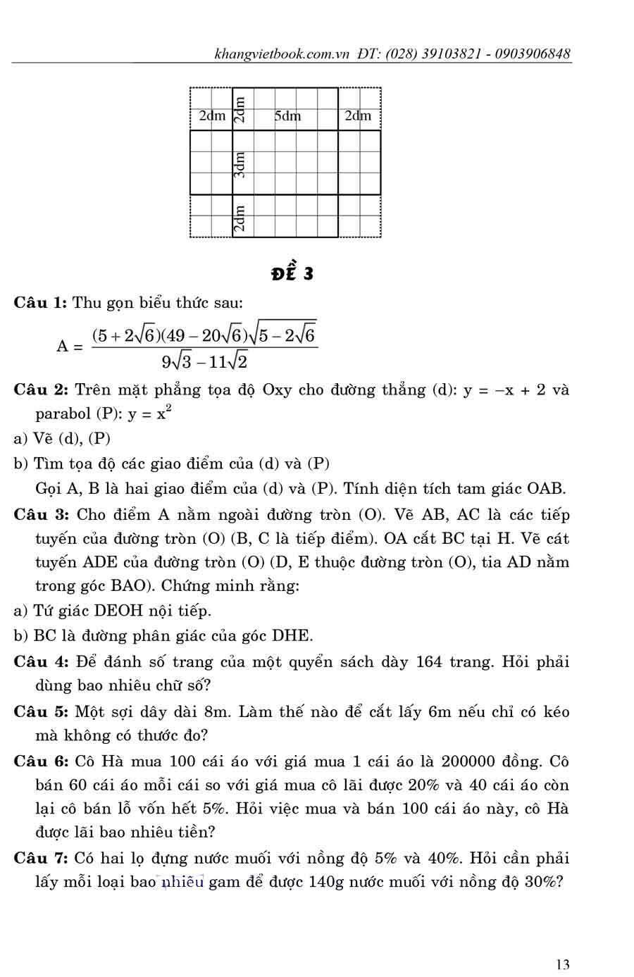 chinh phục giải đề thi bài toán thực tế tuyển sinh vào lớp 10 môn toán