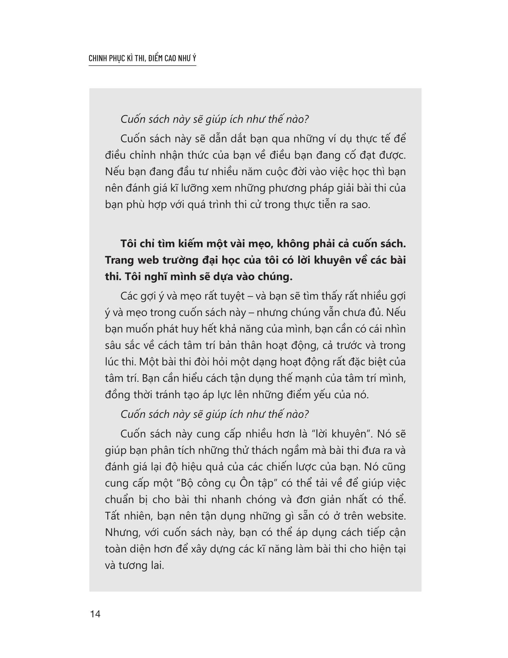 chinh phục kì thi - điểm cao như ý