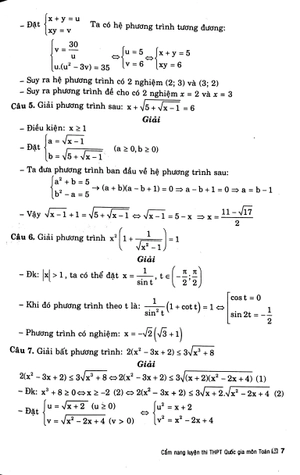 chinh phục kì thi thpt quốc gia - cẩm nang luyện thi thpt quốc gia toán
