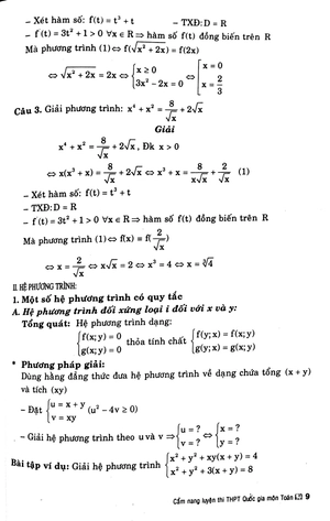 chinh phục kì thi thpt quốc gia - cẩm nang luyện thi thpt quốc gia toán