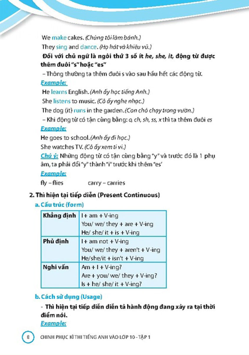 chinh phục kì thi tiếng anh vào lớp 10 tập 2 (chinh phục điểm 8+,9+)